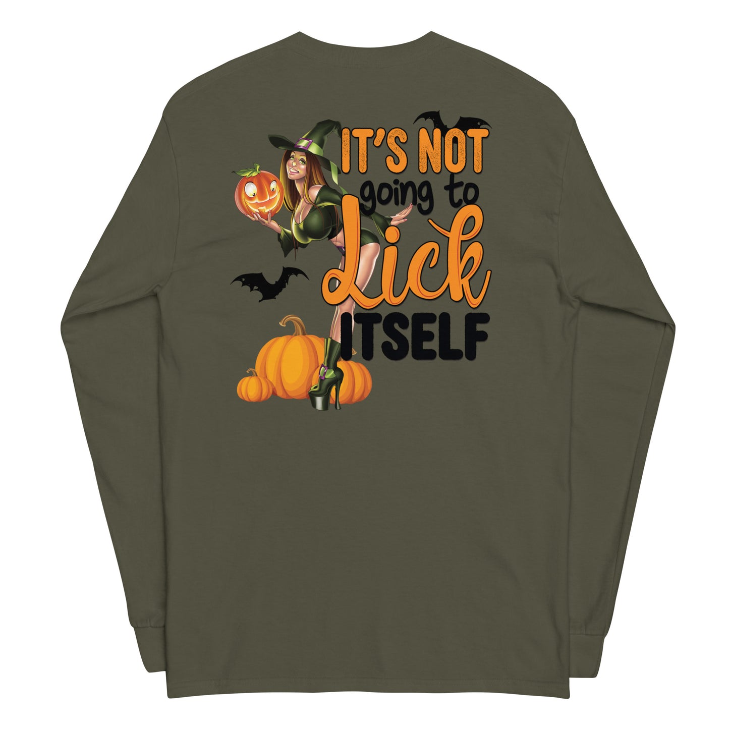 Lick itself Halloween Men’s Long Sleeve Shirt