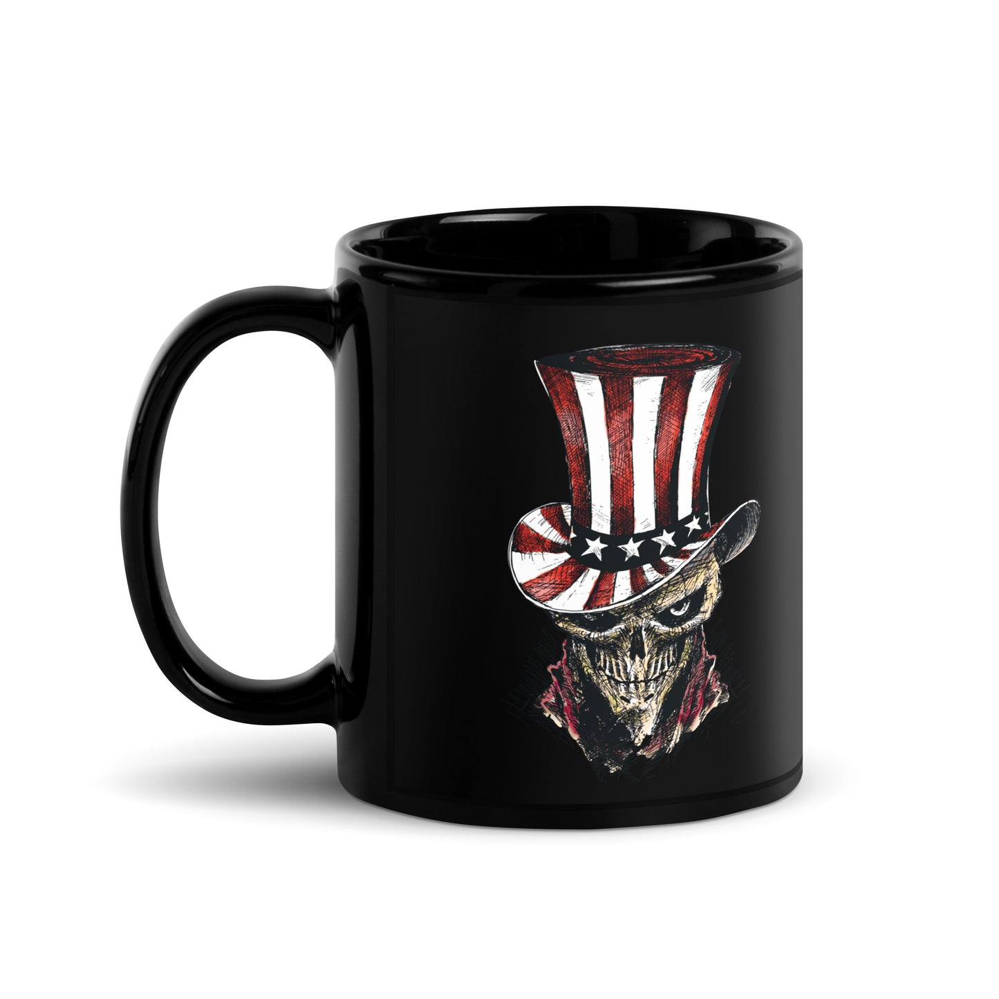 Freedom Skull Coffee Mug