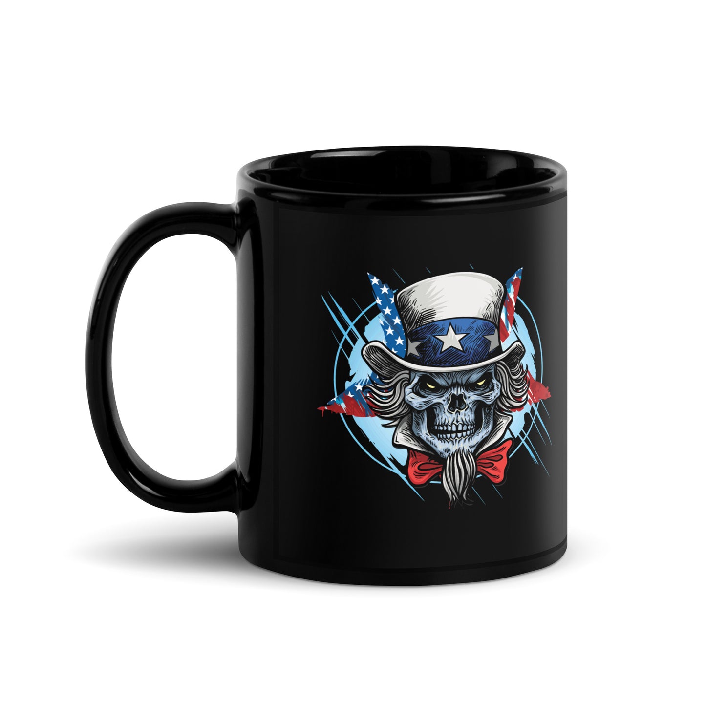 Patriot Skull Coffee Mug