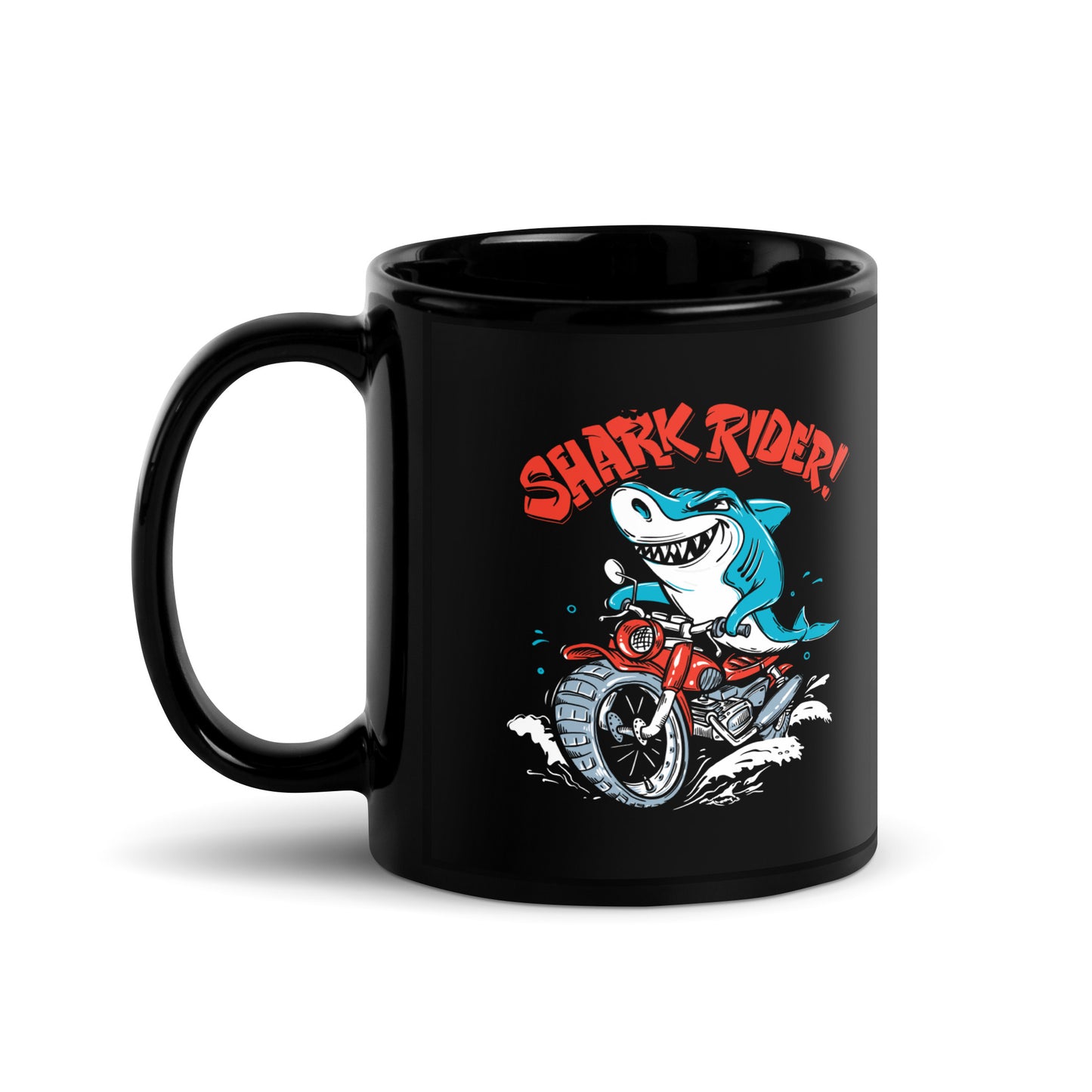 Shark Rider Coffee Mug
