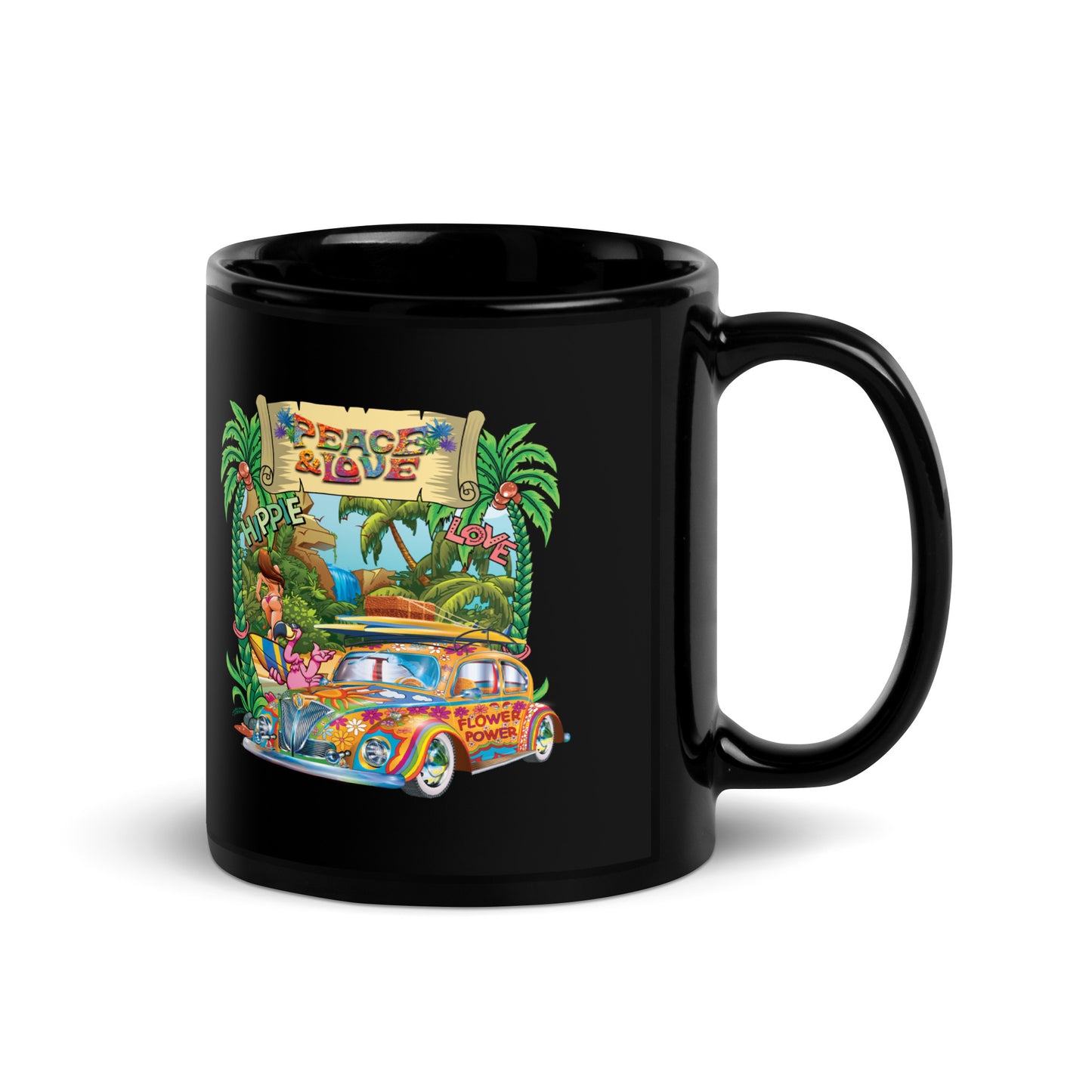 Peace Beach Coffee Mug