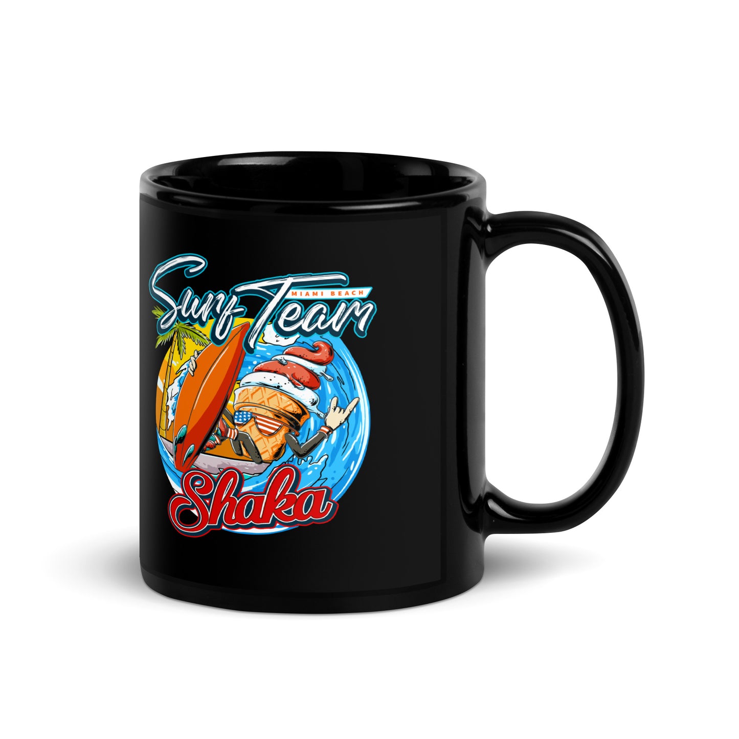 Surf Team Shaka Coffee Mug