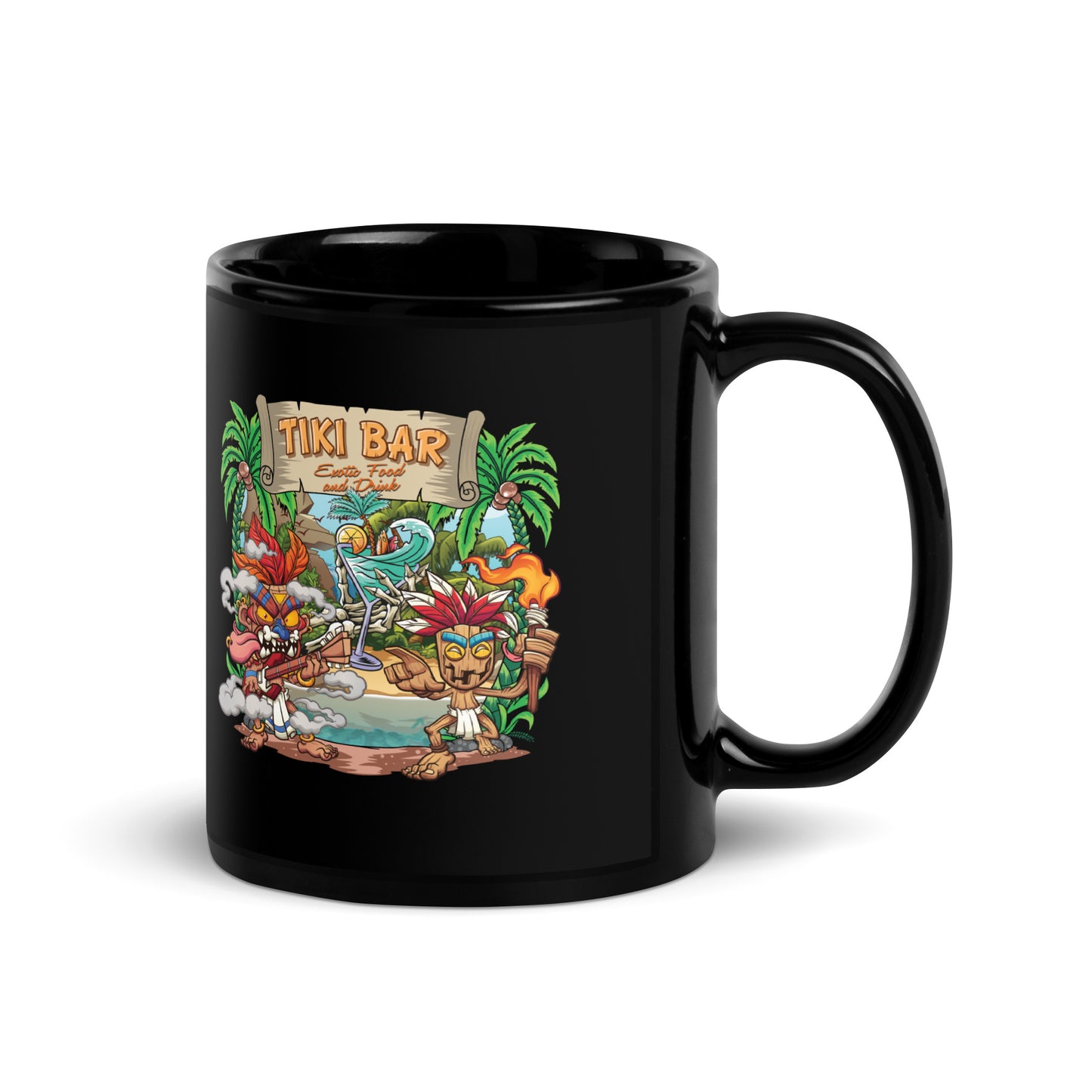 Tiki Party Coffee Mug