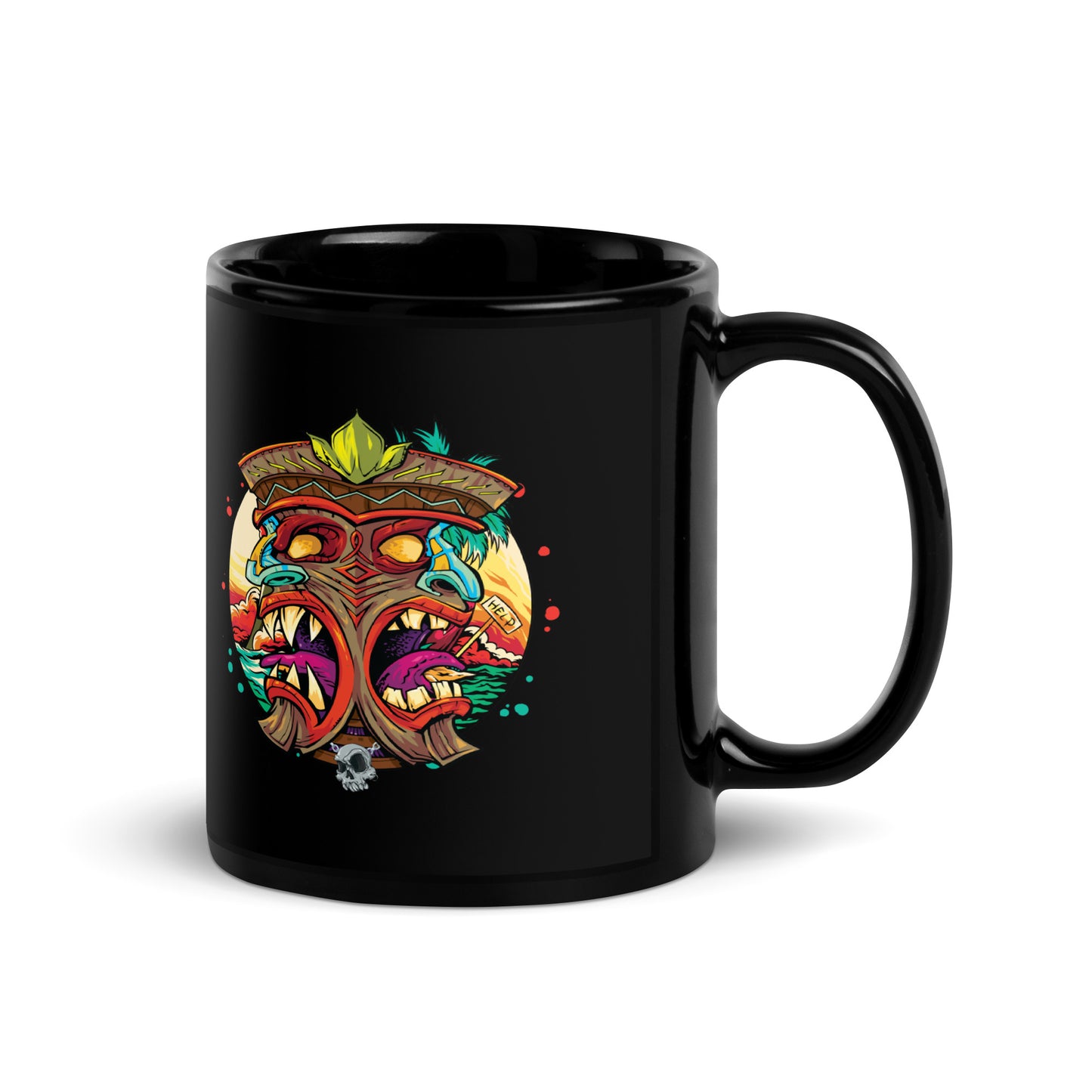 Two Faced Coffee Mug