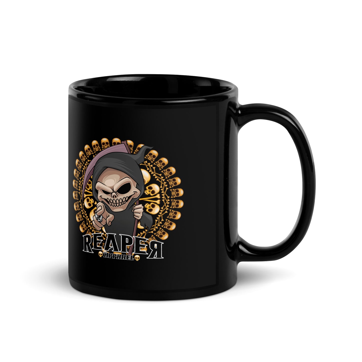 Wheel Of Skulls Coffee Mug