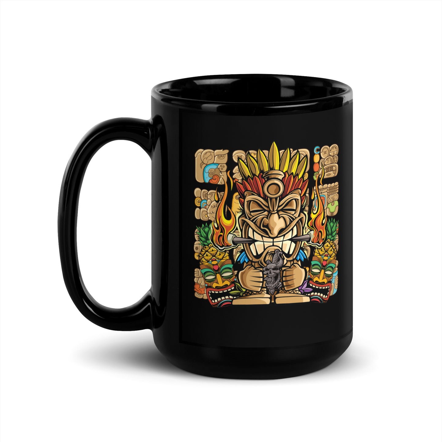 Fire Tiki Coffee Mug