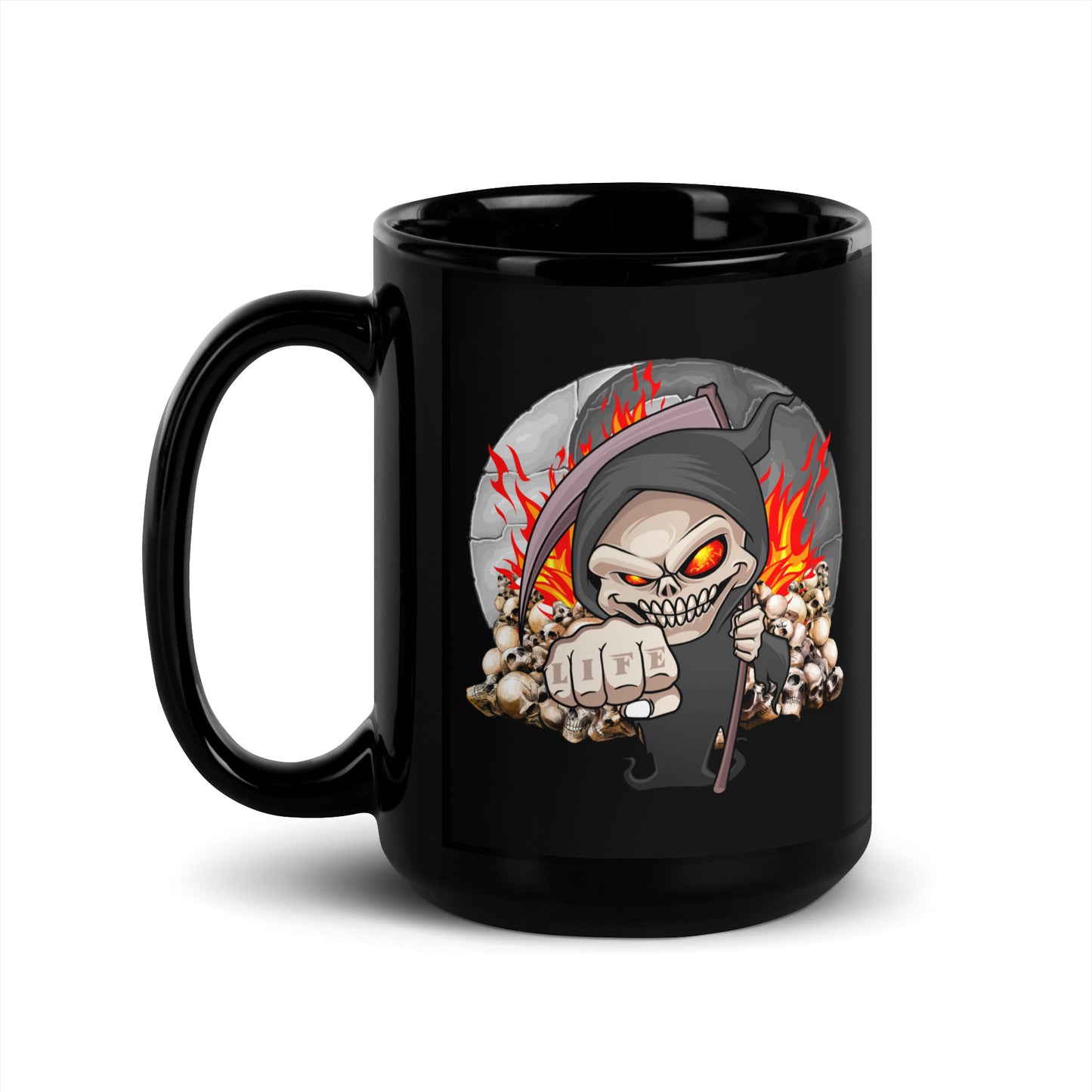 Reaper Motorcycle Coffee Mug