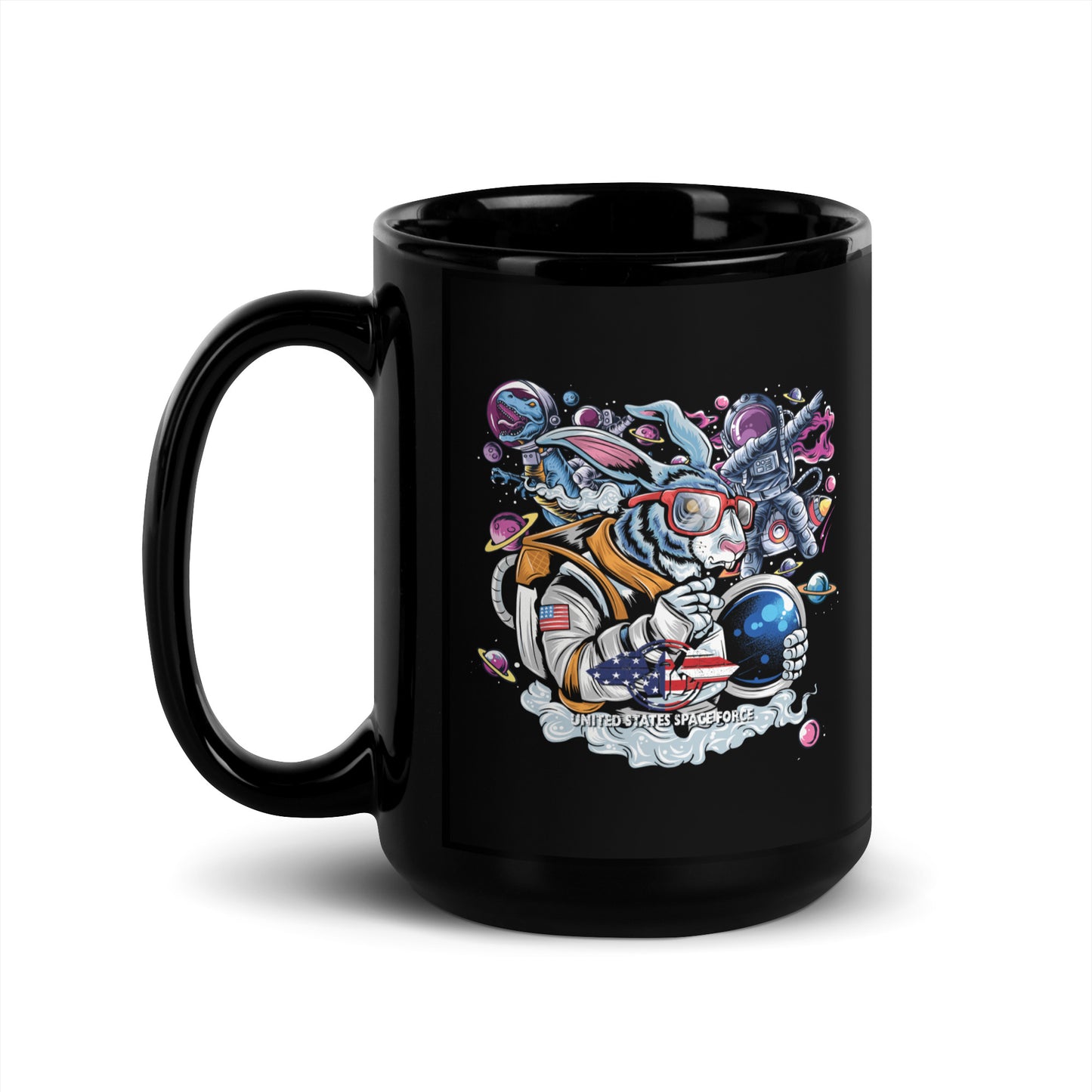 Space Rabbit Coffee Mug
