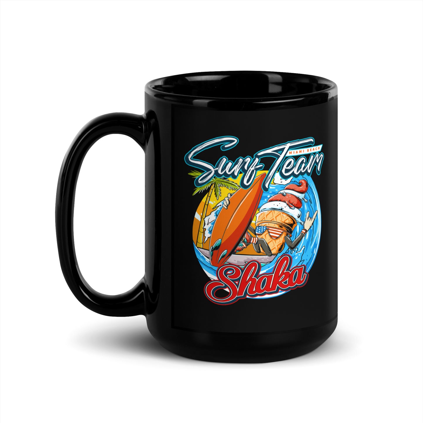 Surf Team Shaka Coffee Mug