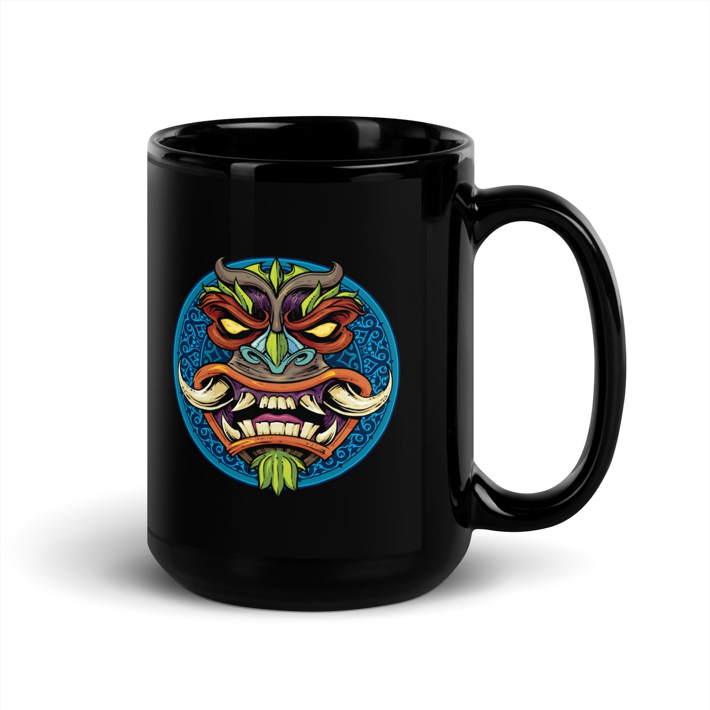 Horn Tiki Coffee Mug