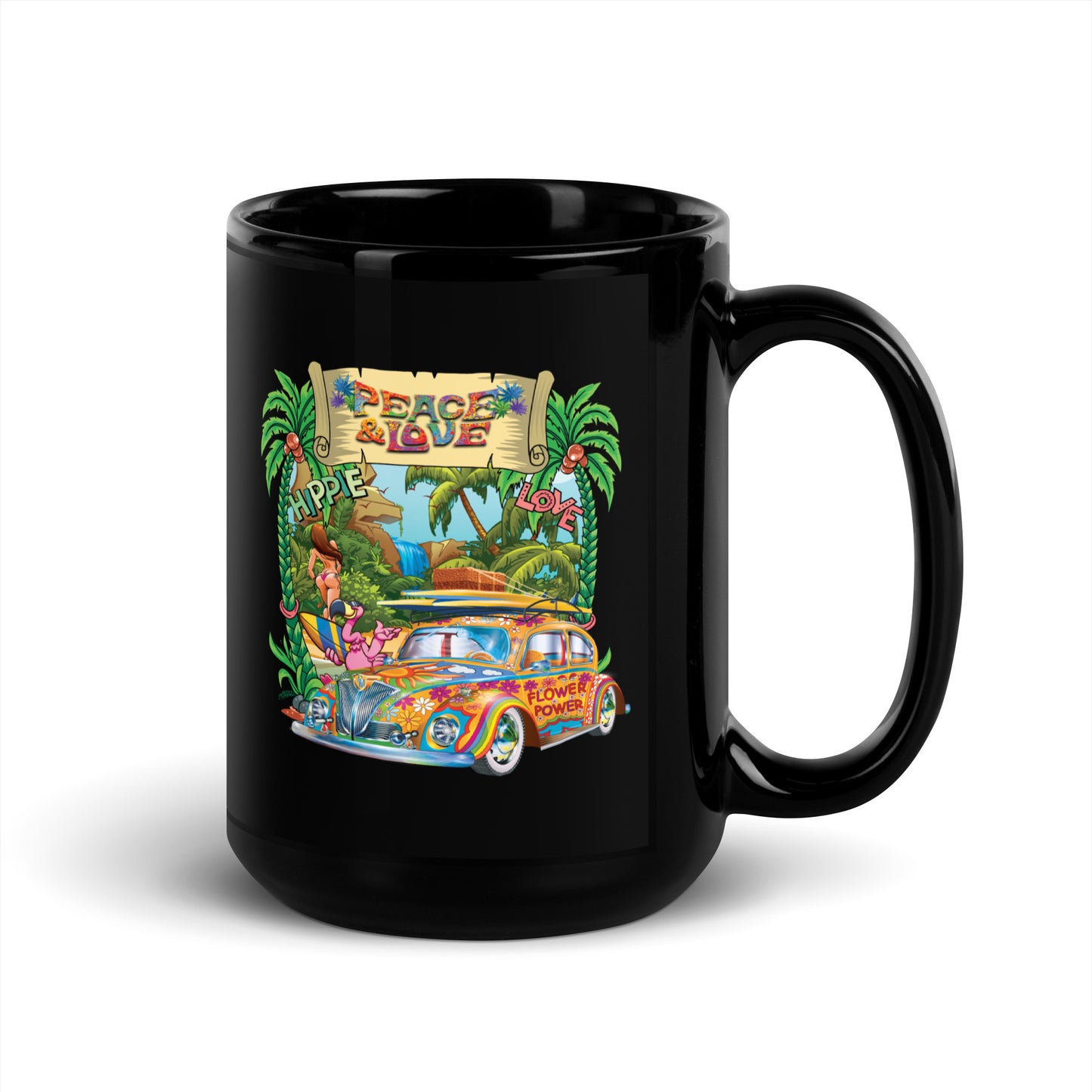 Peace Beach Coffee Mug