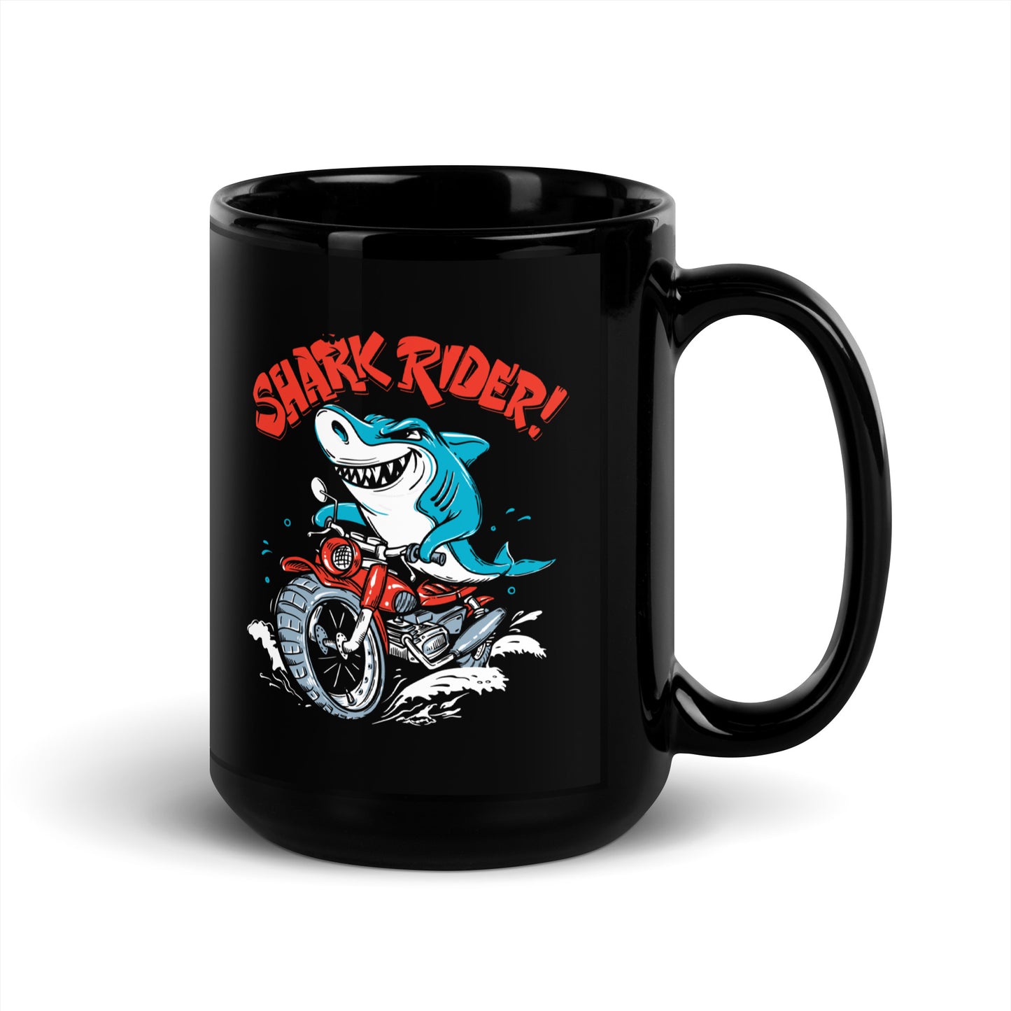 Shark Rider Coffee Mug