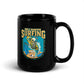 Skull Surfing Coffee Mug