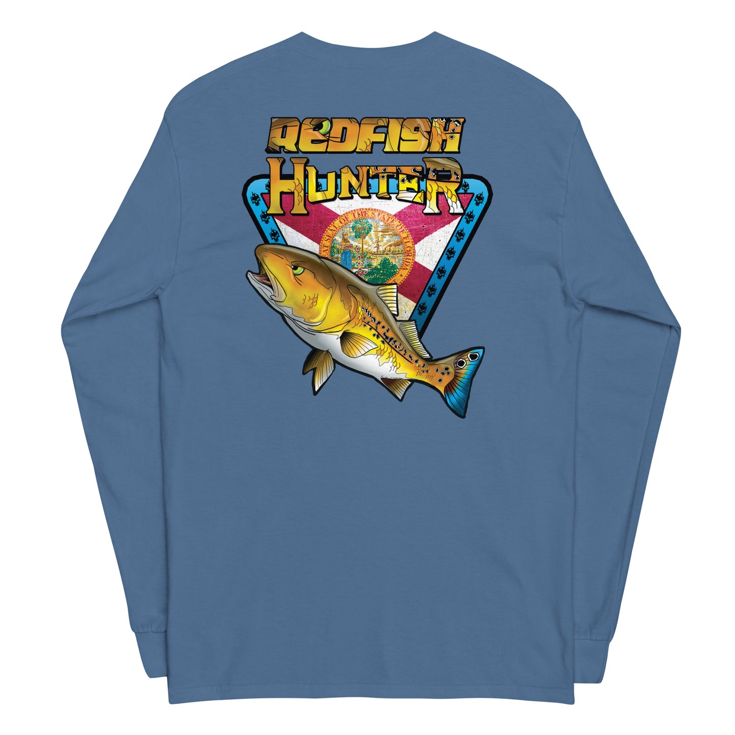 Florida Redfish Hunter Long Sleeve Shirt
