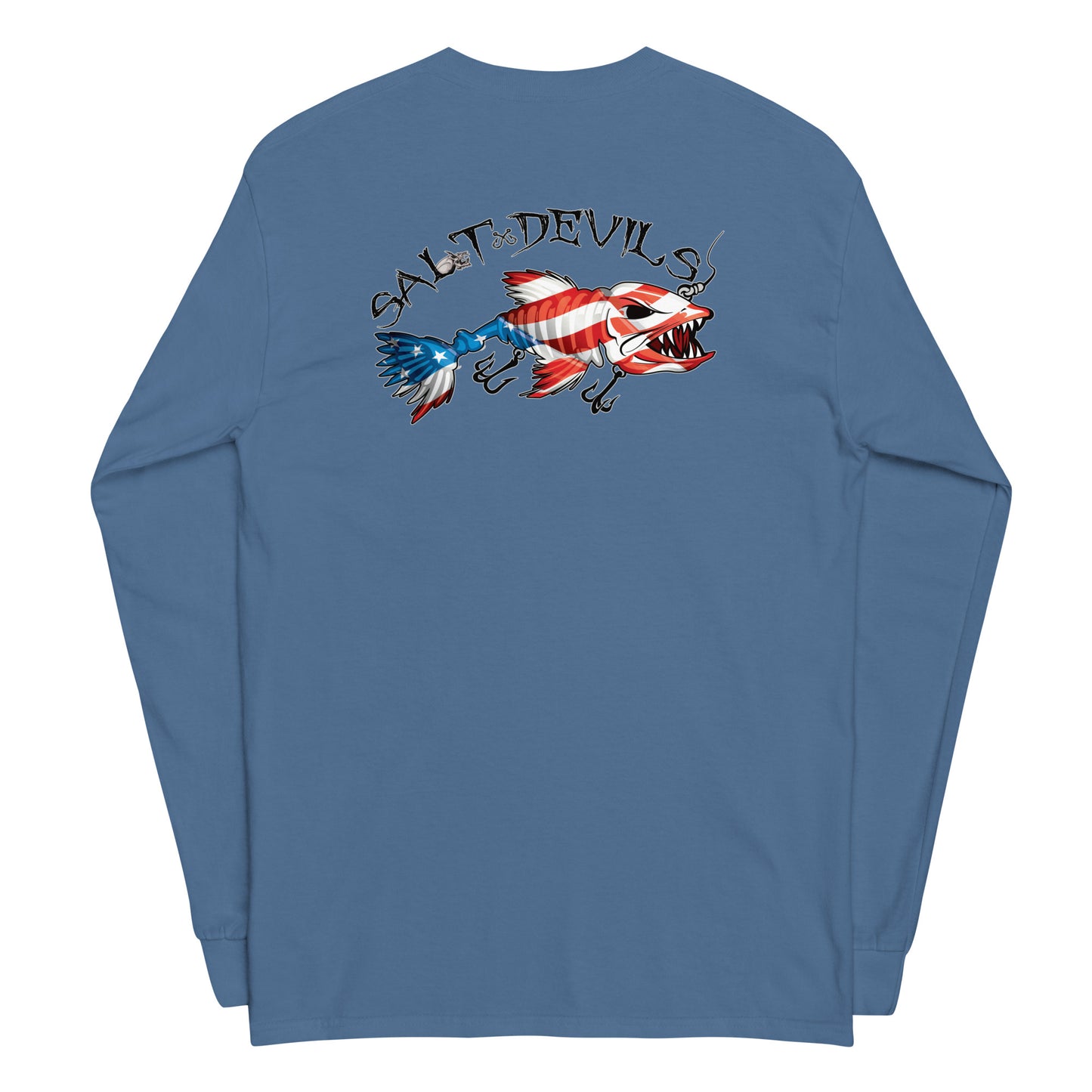 Get Hooked American Long Sleeve Shirt