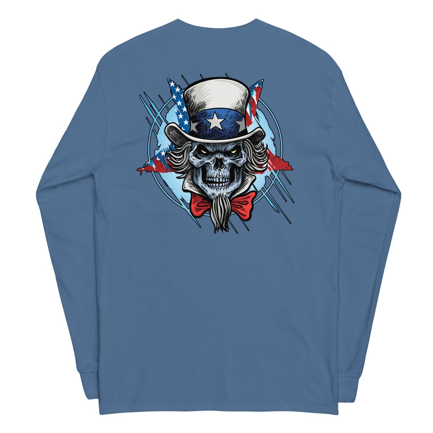 Patriot Skull Long Sleeve Shirt