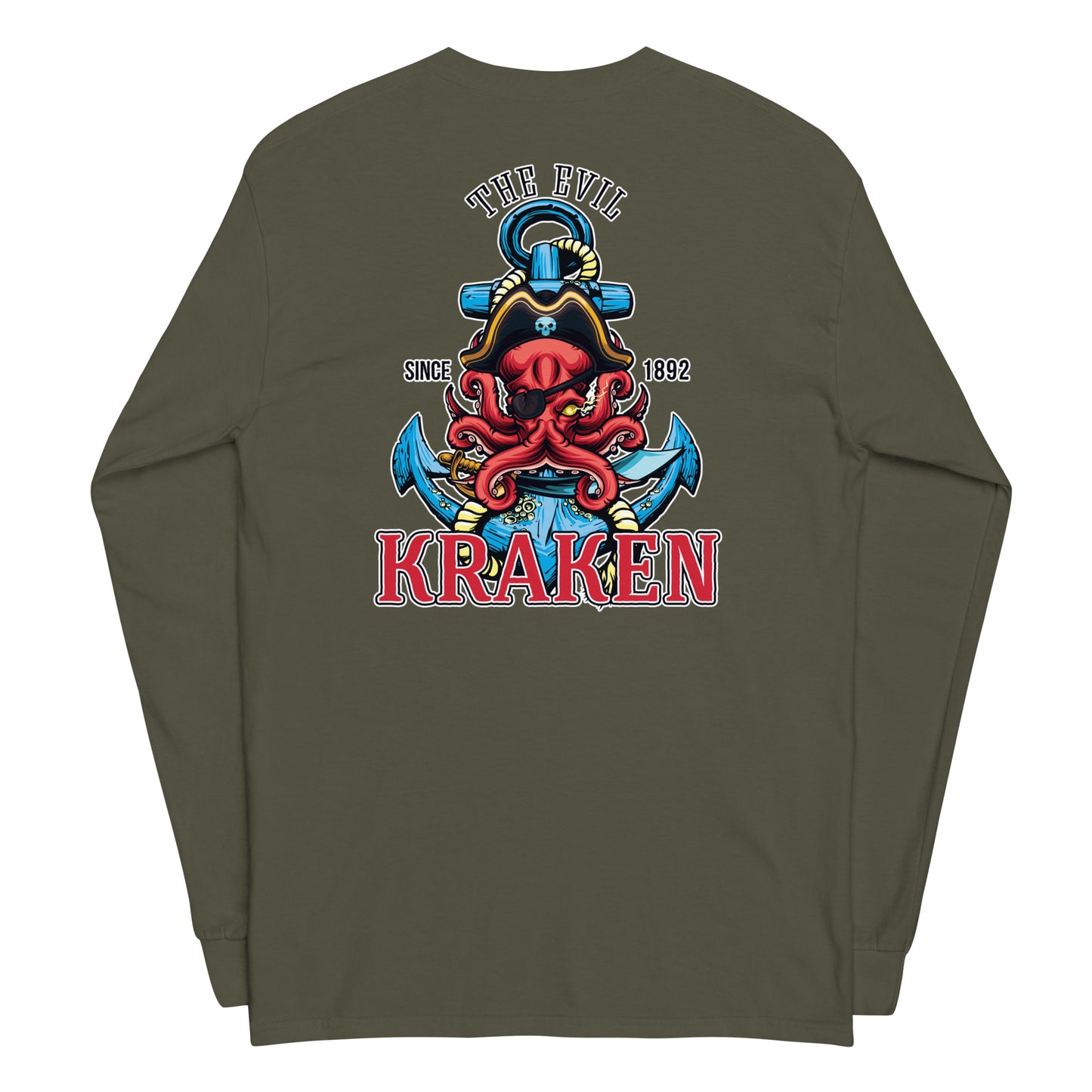 Evil Kraken Long Sleeve Shirt