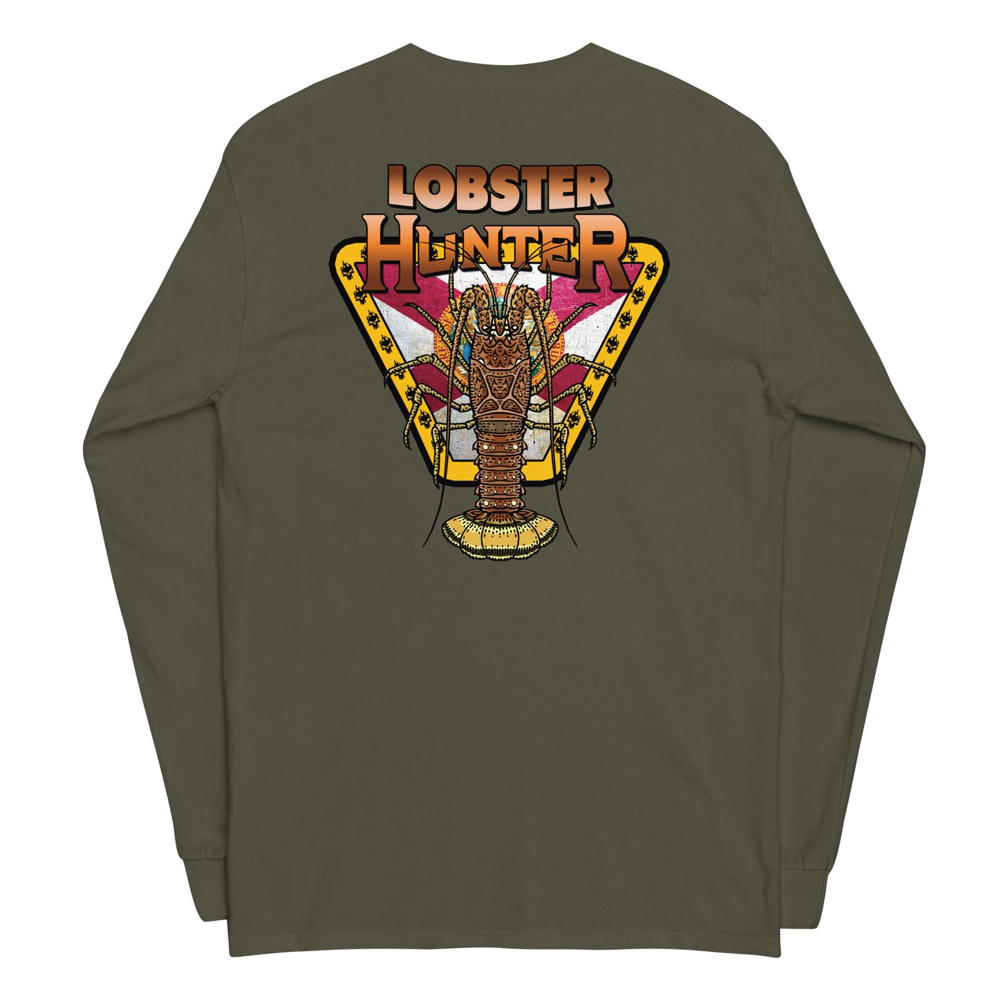 Florida Lobster Hunter Long Sleeve Shirt