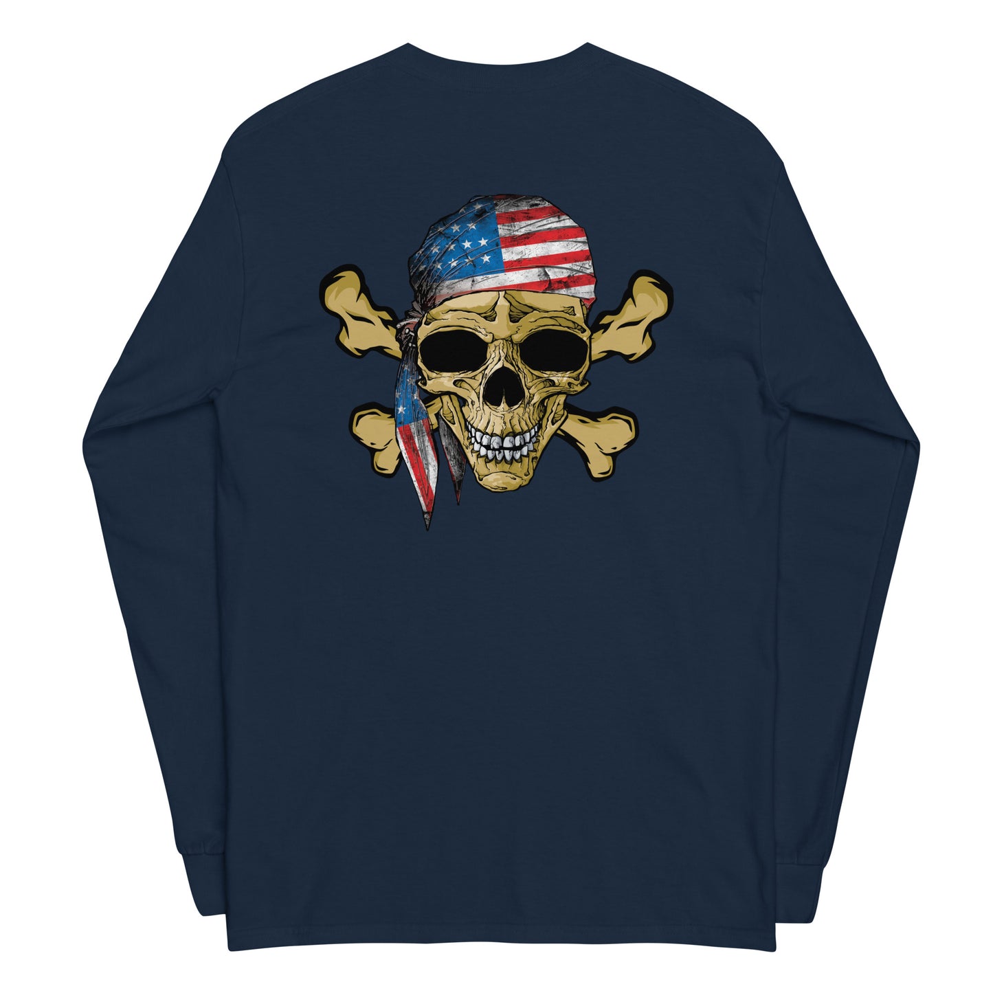 American Skull Long Sleeve Shirt
