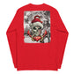 Santa Skull Anchor Long Sleeve Shirt