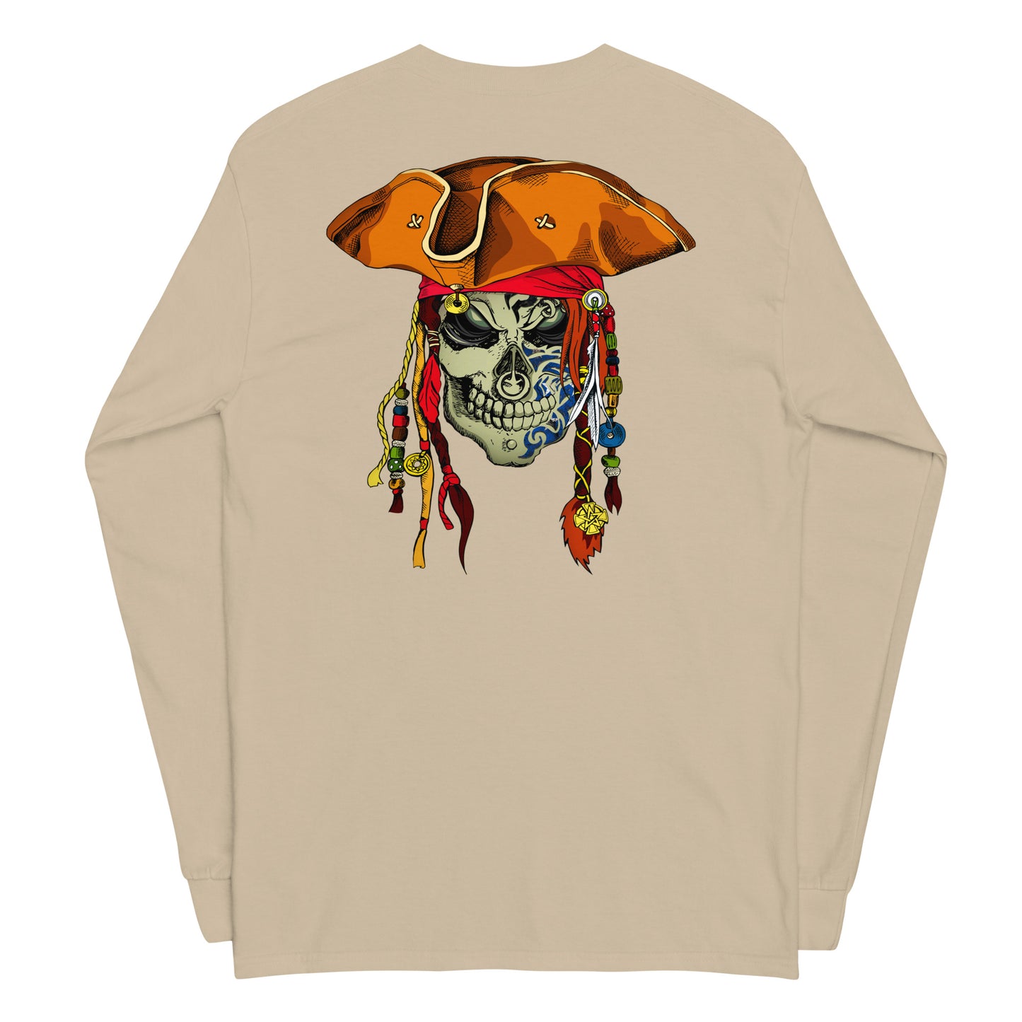 Pirate Skull Long Sleeve Shirt