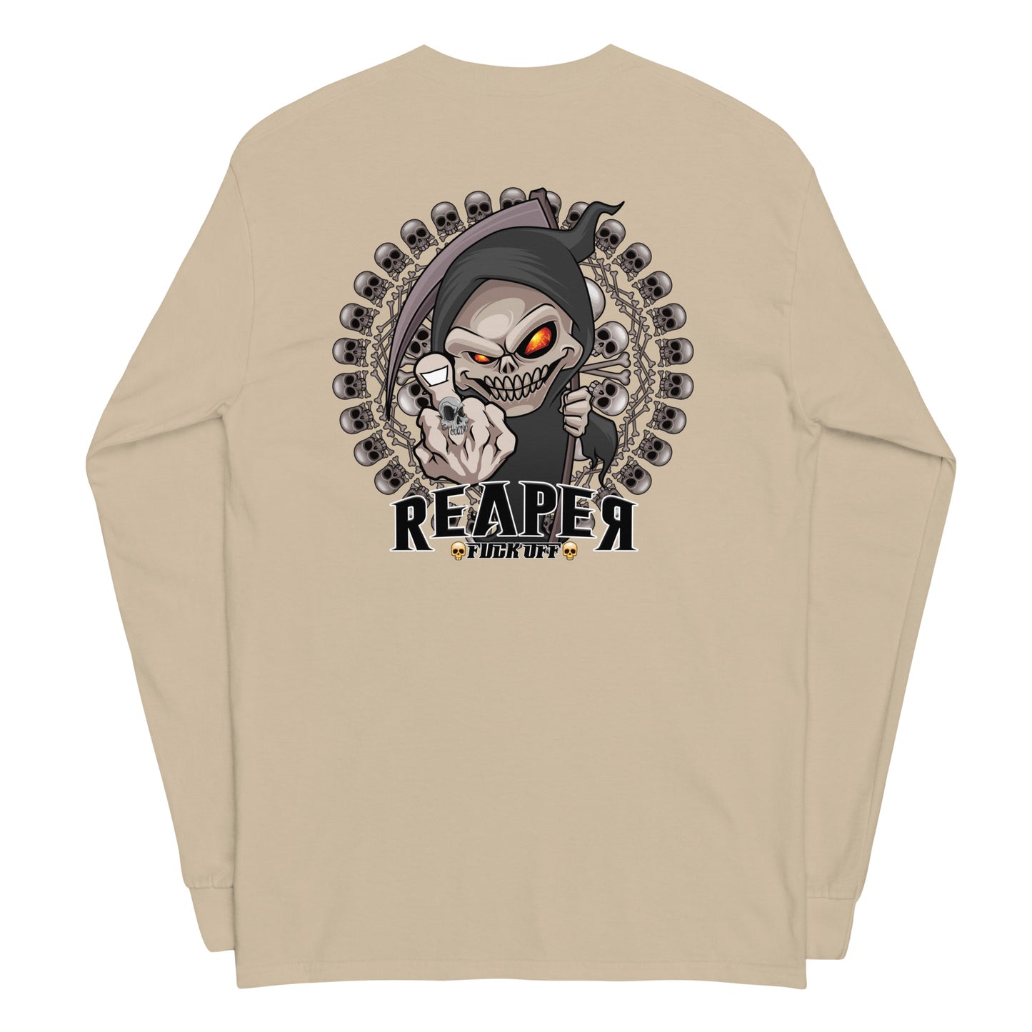 Reaper Fuck Off Long Sleeve Shirt
