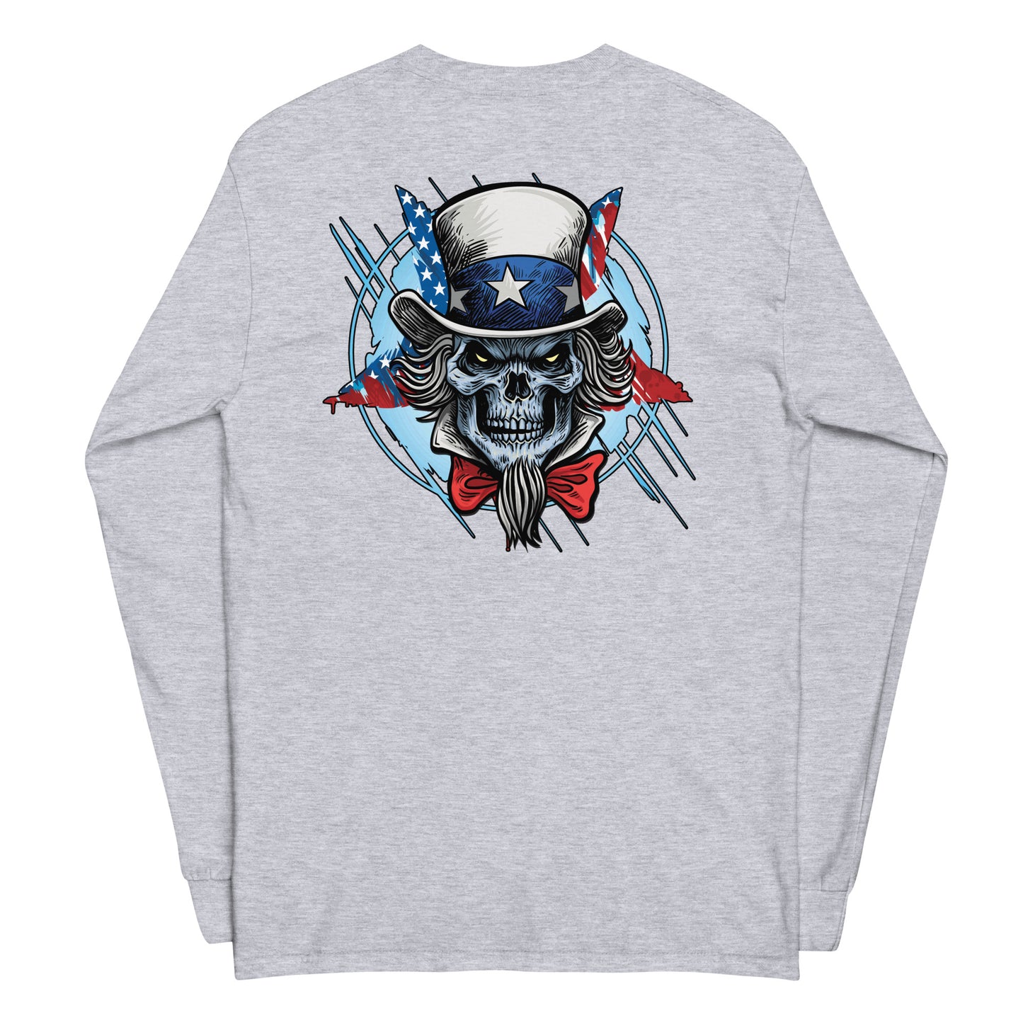 Patriot Skull Long Sleeve Shirt