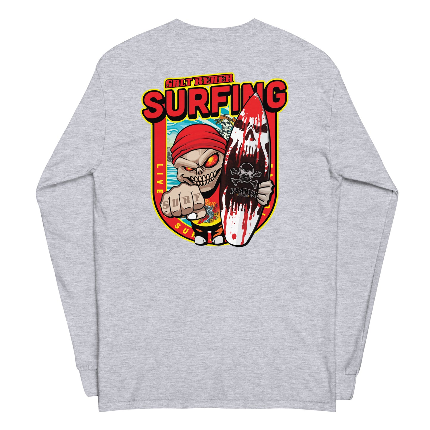 Reaper Surfing Long Sleeve Shirt