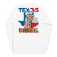 Blonde Texas Cowgirl Long Sleeve Shirt