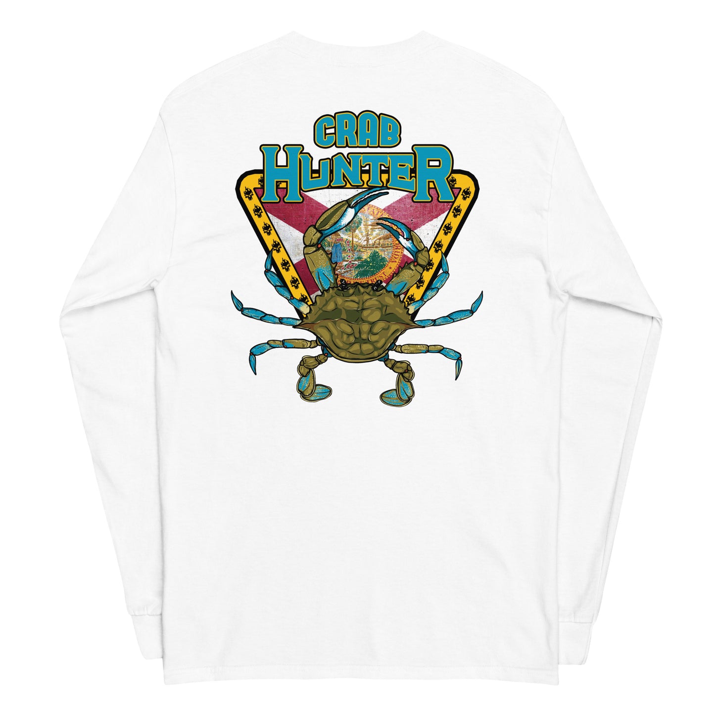 Florida Crab Hunter Long Sleeve Shirt