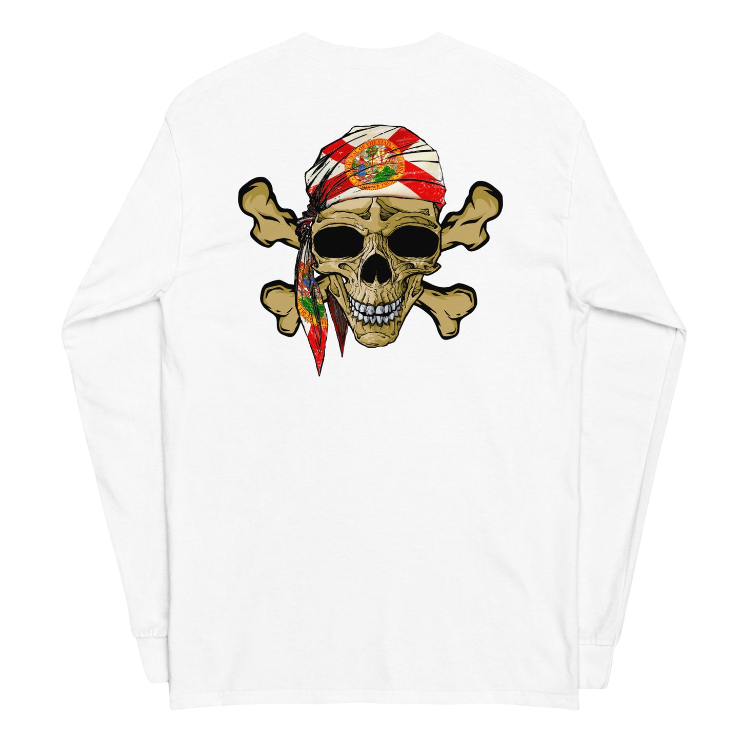 Florida Skull Long Sleeve Shirt