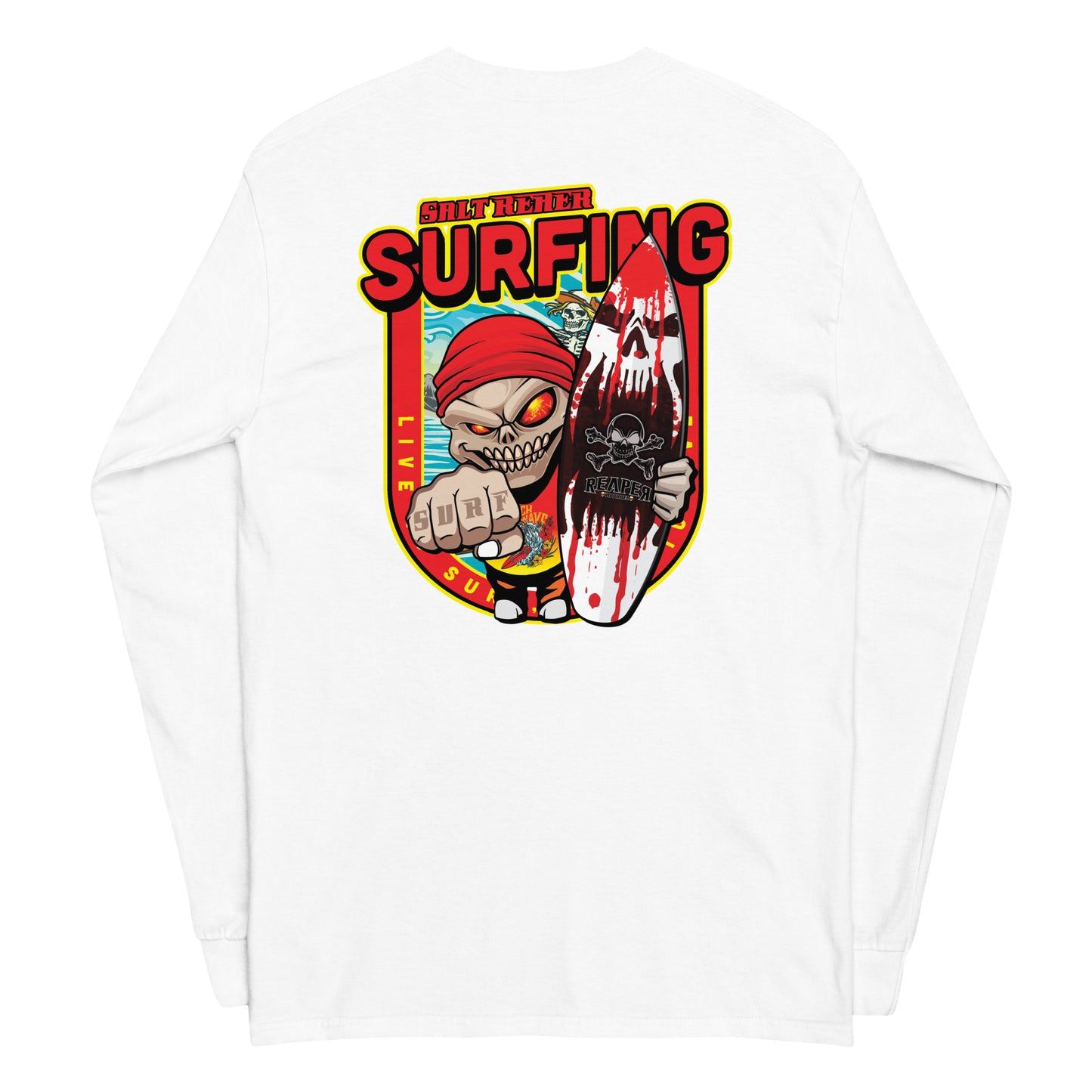 Reaper Surfing Long Sleeve Shirt