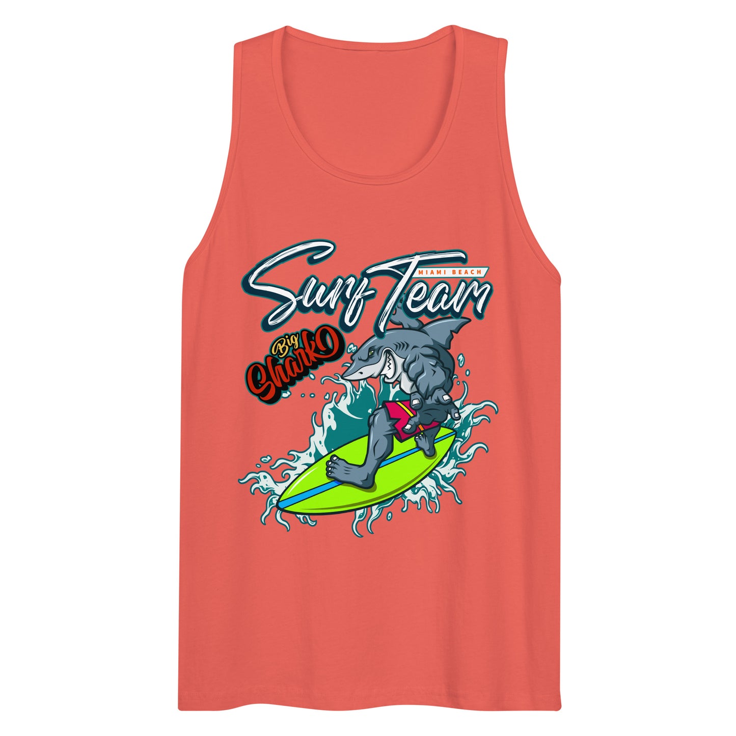 Surf Team Shark Tank Top