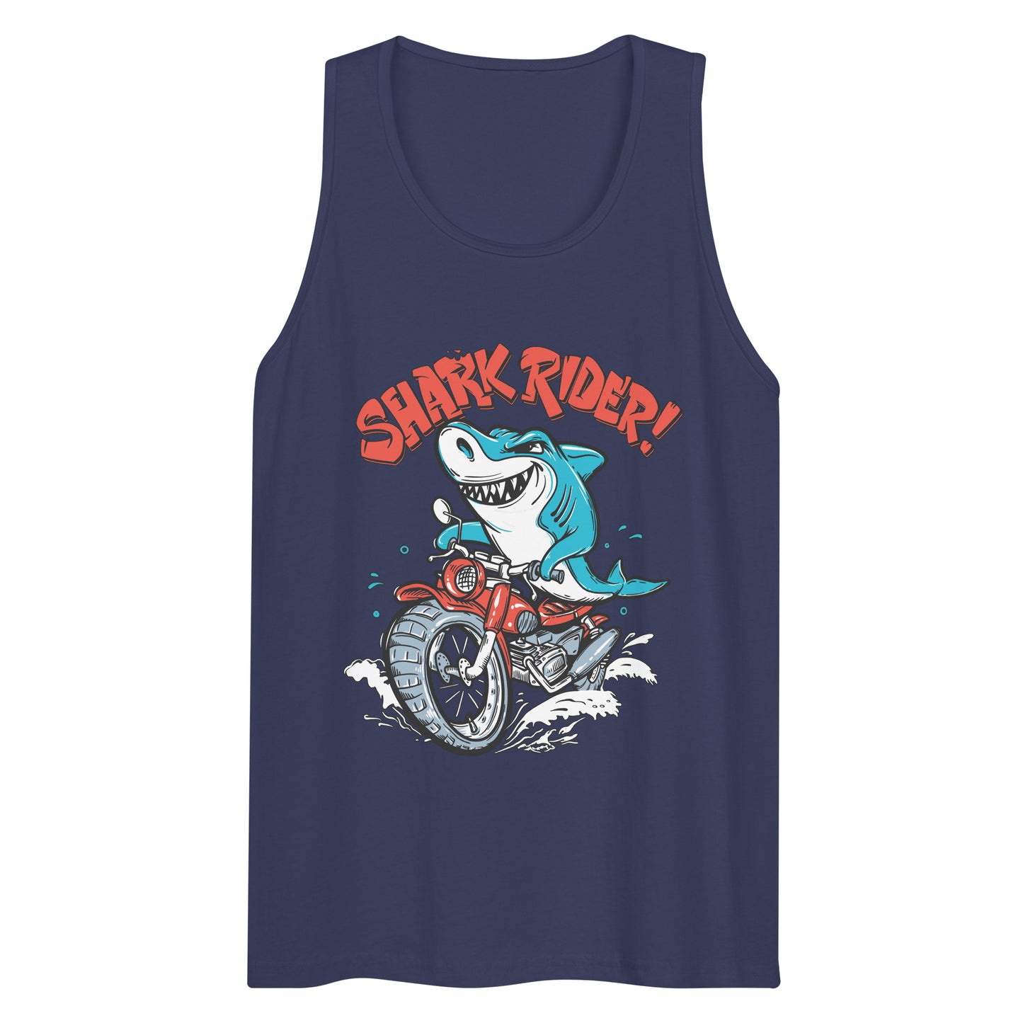 Shark Rider Tank Top