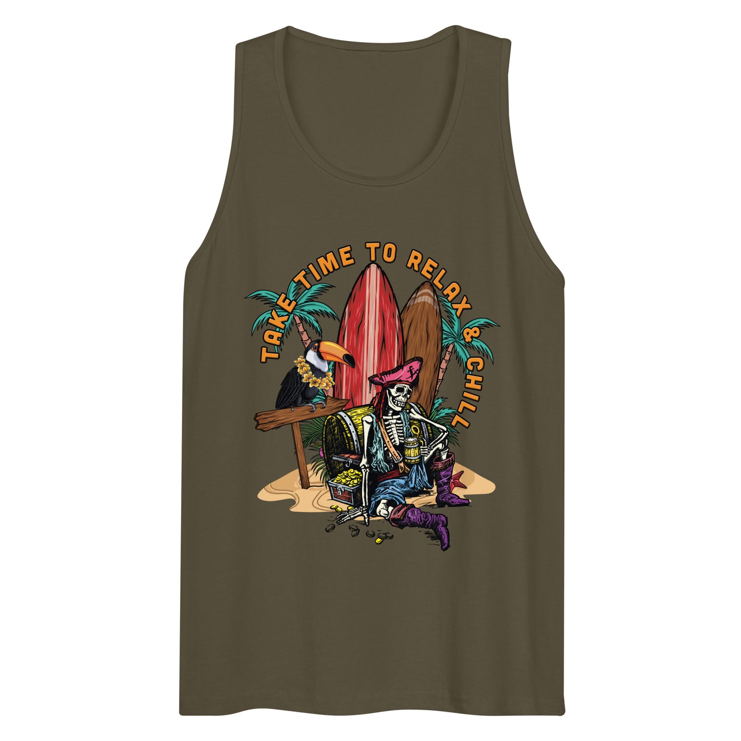 Relax And Chill Tank Top
