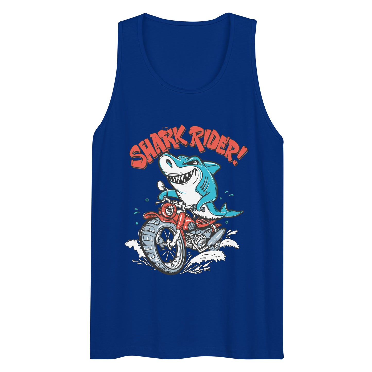 Shark Rider Tank Top