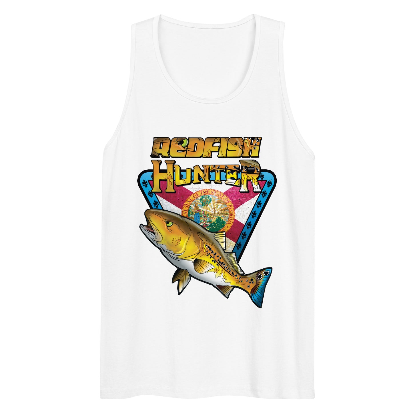 Florida Redfish Hunter Tank Top