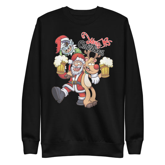 Drunk Santa Unisex Premium Sweatshirt