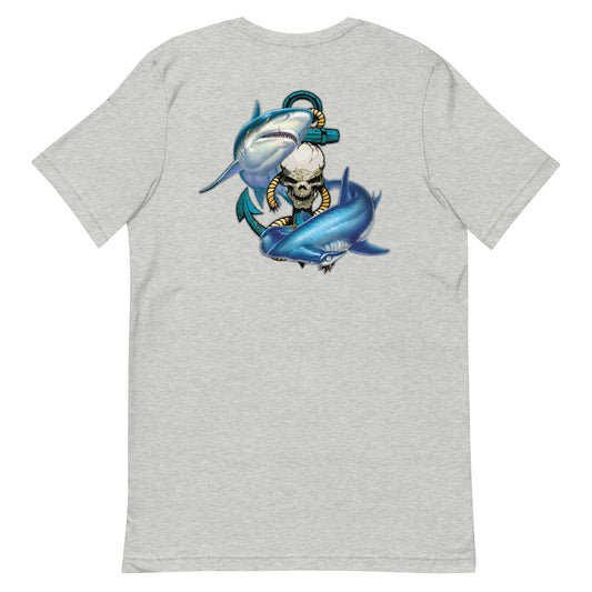 Shark Anchor Unisex T Shirt
