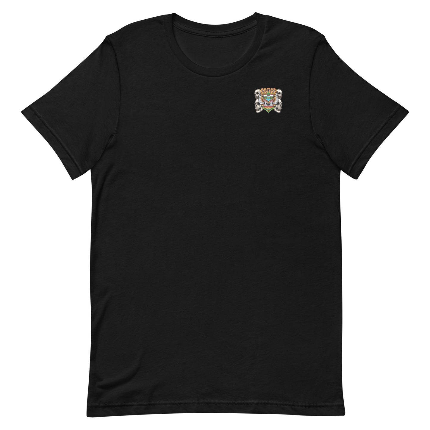Tiki Skull Unisex T Shirt