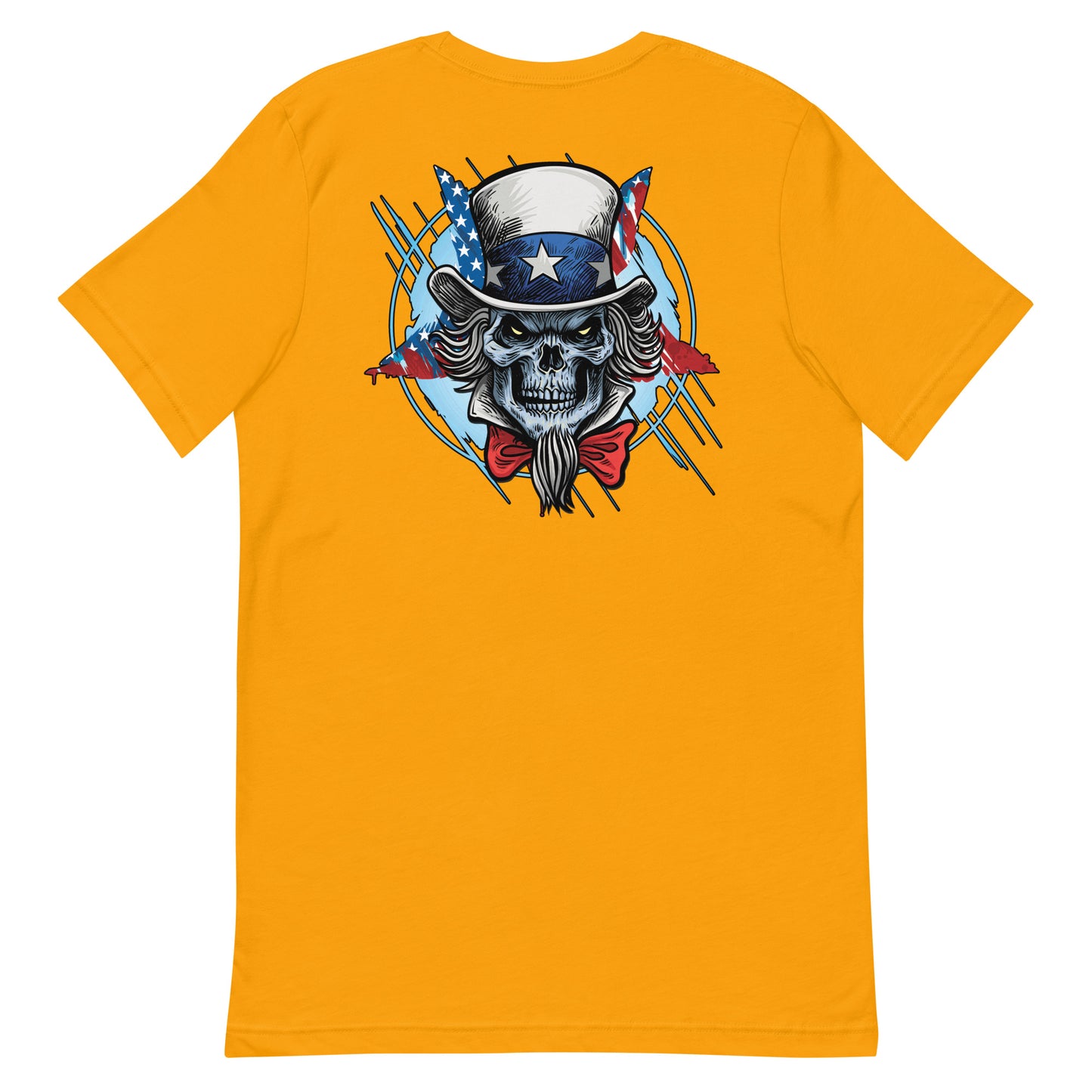 Patriot Skull Unisex T Shirt