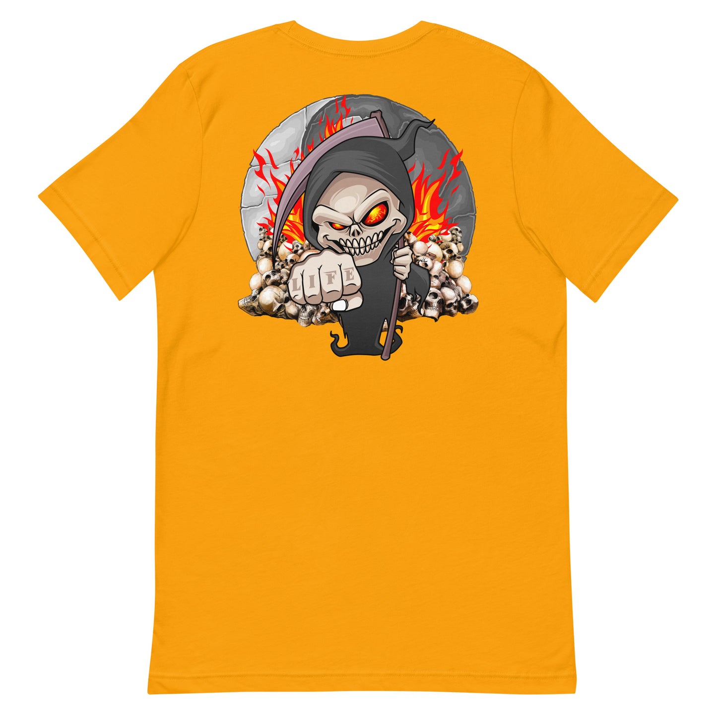 Reaper Life Skull Unisex T Shirt