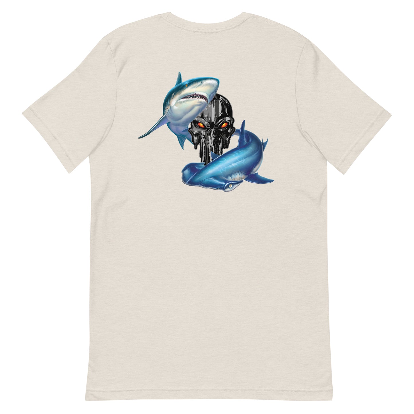 Punisher Shark Anchor Unisex T Shirt