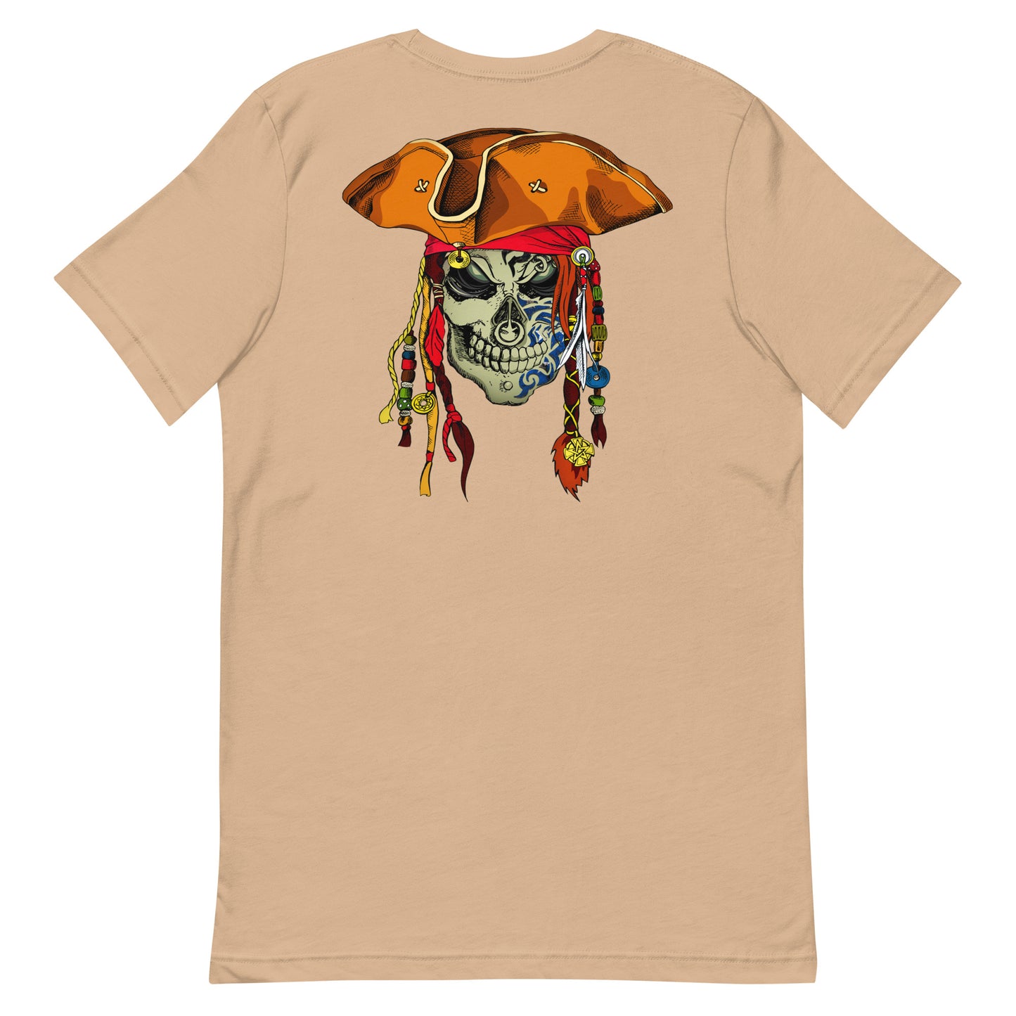 Pirate Skull Unisex T Shirt