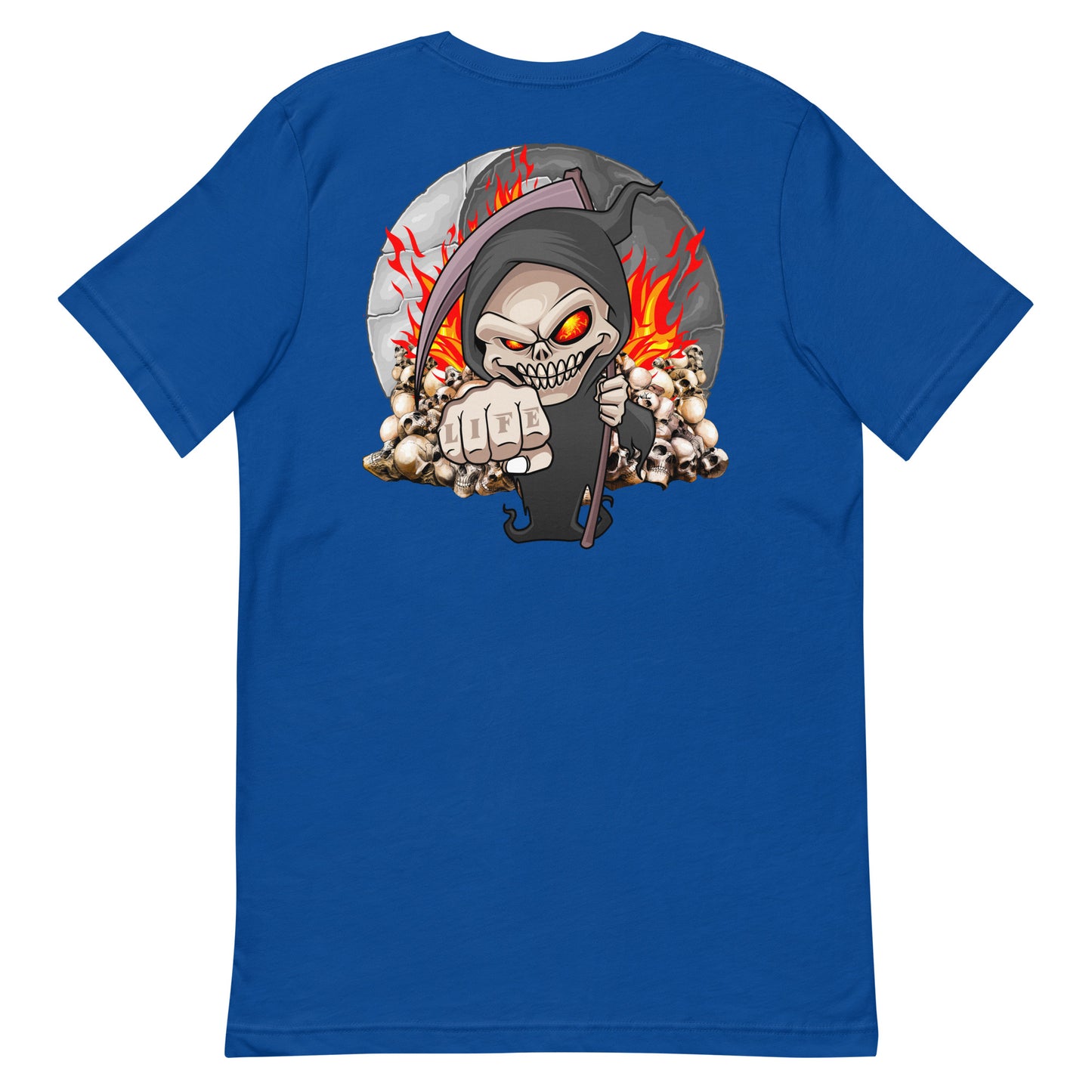 Reaper Life Skull Unisex T Shirt