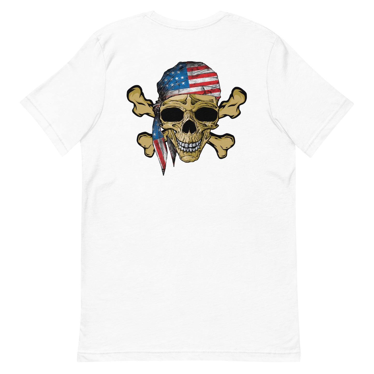 American Skull Unisex T Shirt