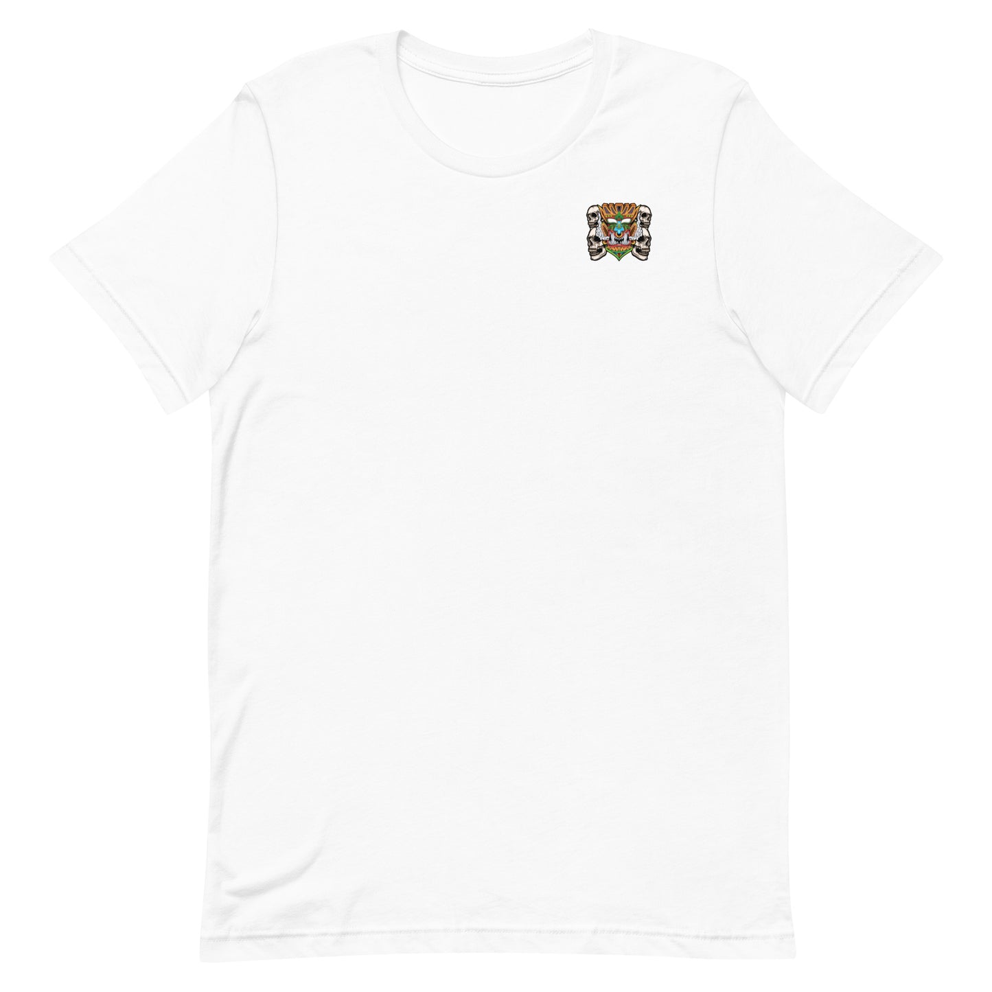 Tiki Skull Unisex T Shirt